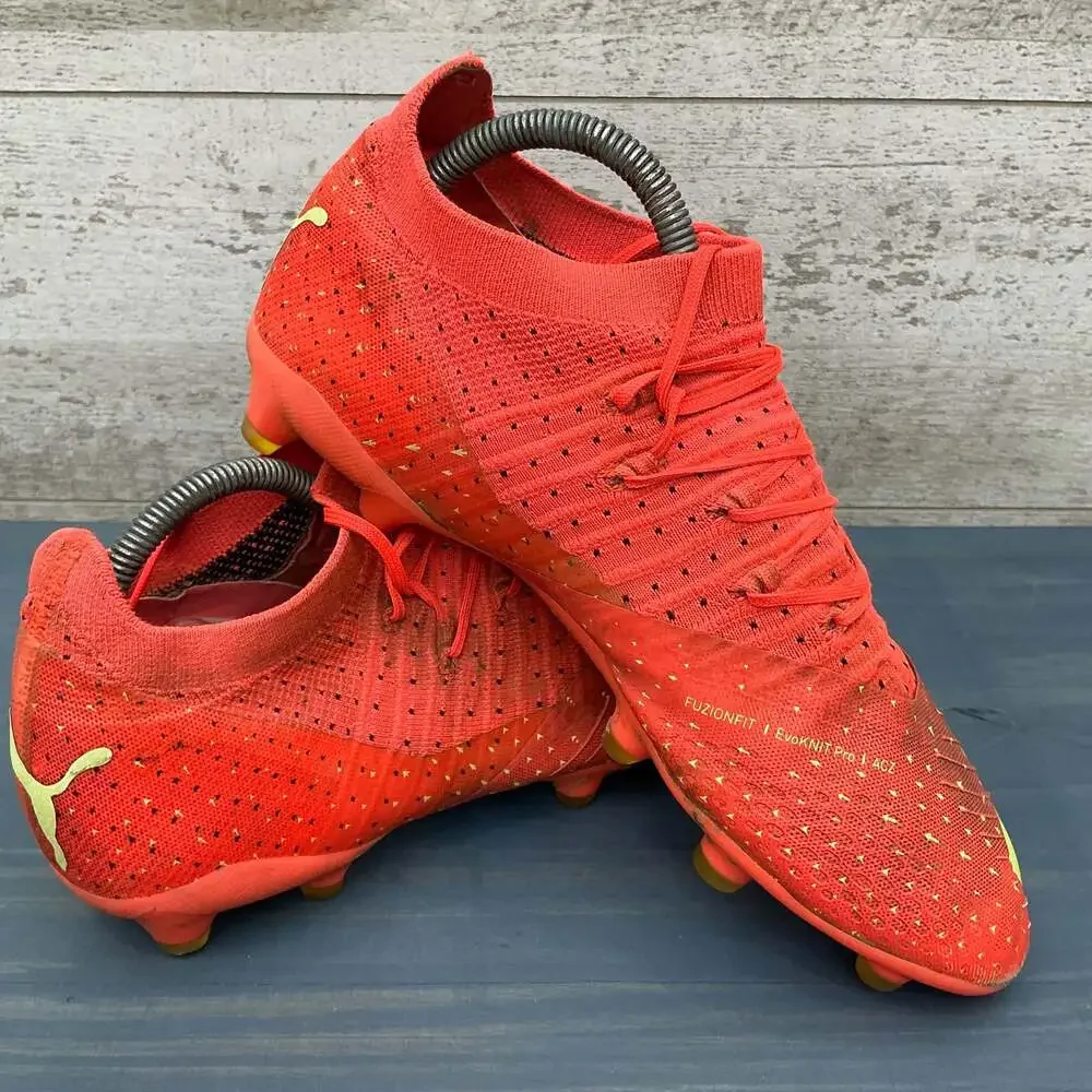 Puma Future Z 3.4 FG/AG Soccer Cleats Fiery Coral Fizzy Light 106999-03